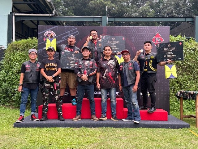 Lock and Load 2025: Ketika Bikers Brotherhood 1% MC Unjuk Akurasi di Lapangan Tembak