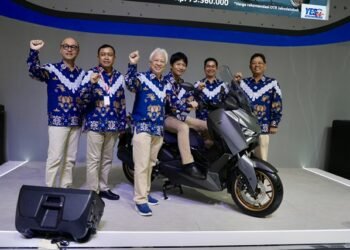 XMAX Connected TechMAX 2025: Bintang Skutik Premium yang Memukau di IMOS 2025