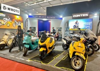 Dari Skuter Premium hingga Motor Trail, PT Mforce Indonesia Pamerkan Kekuatan di Indonesia Motorcycle Show 2025