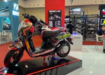 Honda Scoopy Listrik di IMOS 2025: Tenaga Setara Motor 125 cc Berkat Musashi e-Axle