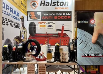 Bocor? Tak Lagi Masalah! Halston Indonesia Pamer Teknologi Ban Anti Bocor di IMOS 2025