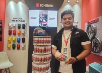 Warna yang Menyala di Antara Deru Mesin: Ichiban Magic Paint dan Semangat Custom di IMOS 2025