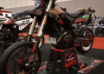 Scarlet Racing Tampil Mengesankan di IMOS 2025: Fokus pada Dunia Trail dan Supermoto