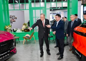 Ban Ki-moon di Pavilion LEPAS: Simbol Elegansi dan Keberlanjutan Masa Depan Mobilitas