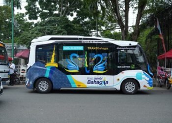 TRANS Bahagia, Bukti Nyata Kota Jambi Wujudkan Transportasi Publik Hijau Berbasis Listrik