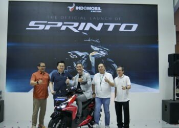Sprinto: Skuter Listrik Sporty yang Menghidupkan Semangat Baru Mobilitas Urban di GJAW 2025