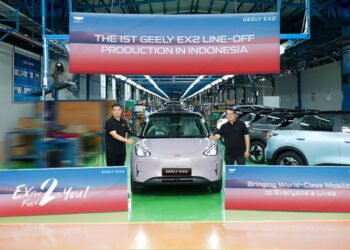 Geely Mulai Perakitan Lokal EX2, Dorong Penguatan Industri Kendaraan Listrik Nasional