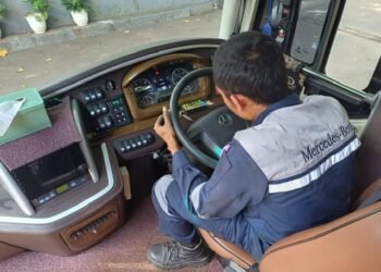 Siaga di Jalur Mudik: Strategi DCVI Menjaga Keandalan Bus Mercedes-Benz Lebaran 2026