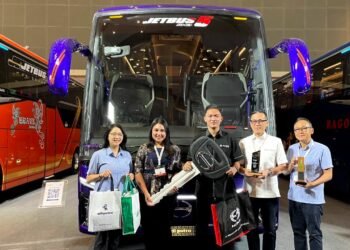 Hino RM 280 ABS Resmi Perkuat Armada PHD Trans di Busworld 2026