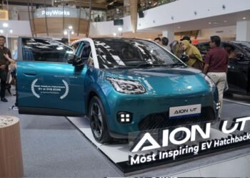 GAC Indonesia Dorong Mobilitas Hijau di Palembang Lewat AION UT dan AION V di Indomobil Expo 2026