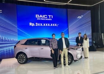 JDI Resmi Rilis BAIC T1 Guna Kuasai Crossover EV