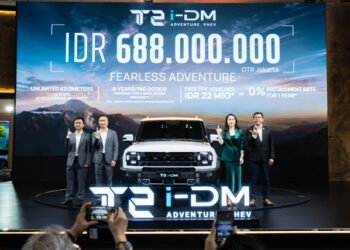 Resmi Hiasi Pembukaan GIIAS 2026: JETOUR T2 i-DM Garis Bawahi Era Baru Eco-Adventure