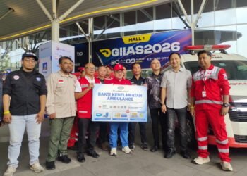 Sinergi Kemanusiaan di GIIAS 2026: PT Sumber Berkat Pratama Perkuat Armada PMI DKI