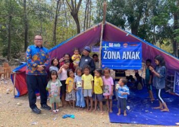 Ruang Aman Kebangkitan Psikososial Anak-Anak Terdampak Bencana di Manggarai