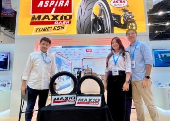Launching Ban Aspira Maxio Dash Bawa Standar Baru Keselamatan Berkendara Harian