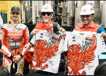 Sentuhan Ikonik Garuda pada Kuda Besi World Class MotoGP